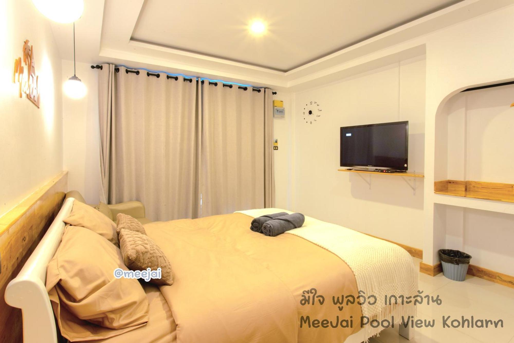 มีใจ พูลวิว เกาะล้าน Meejai Pool View Kohlarn Hotel Exterior foto