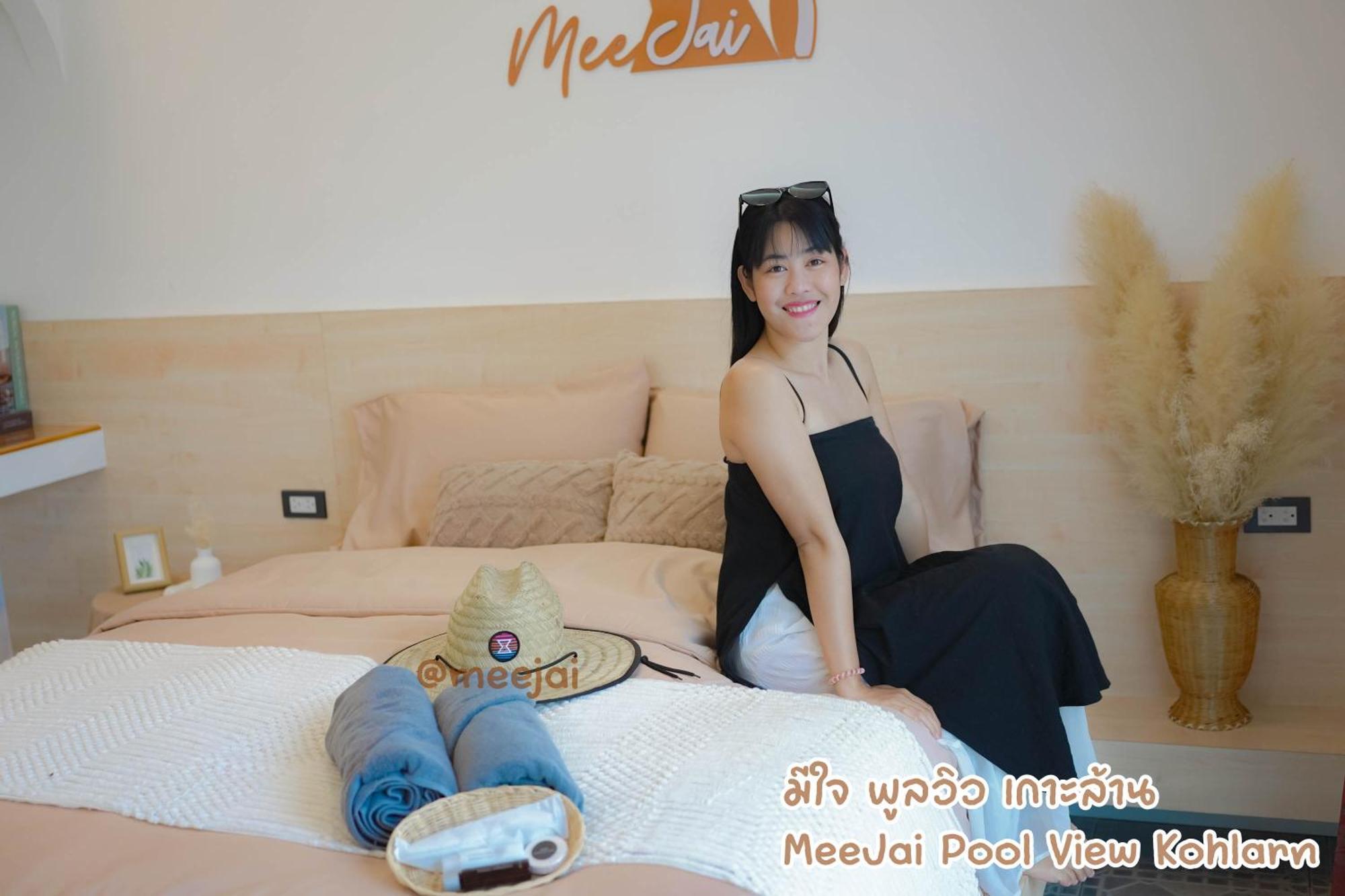 มีใจ พูลวิว เกาะล้าน Meejai Pool View Kohlarn Hotel Exterior foto